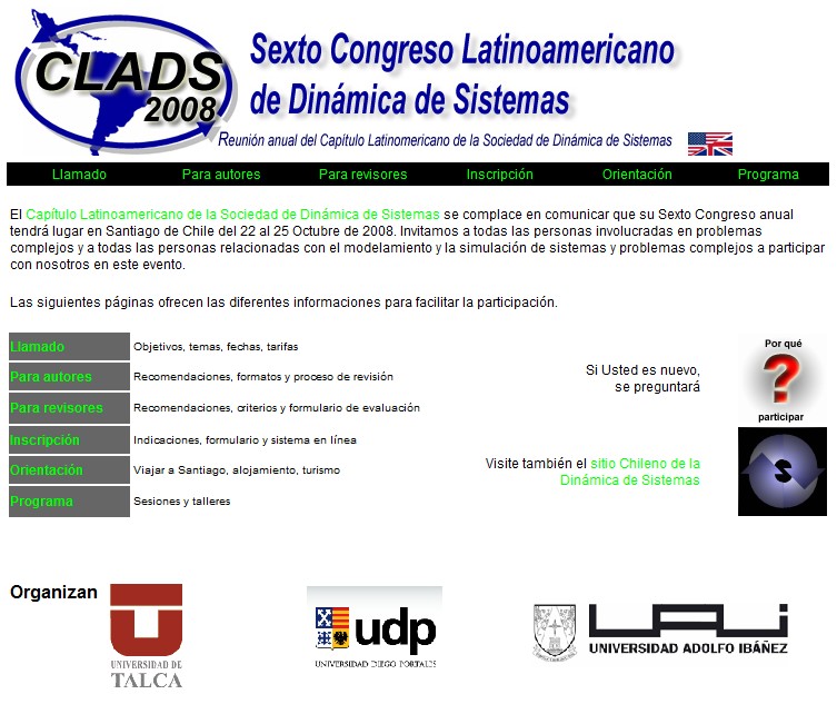 Congreso Latinoamericano de Dinmica de Sistemas